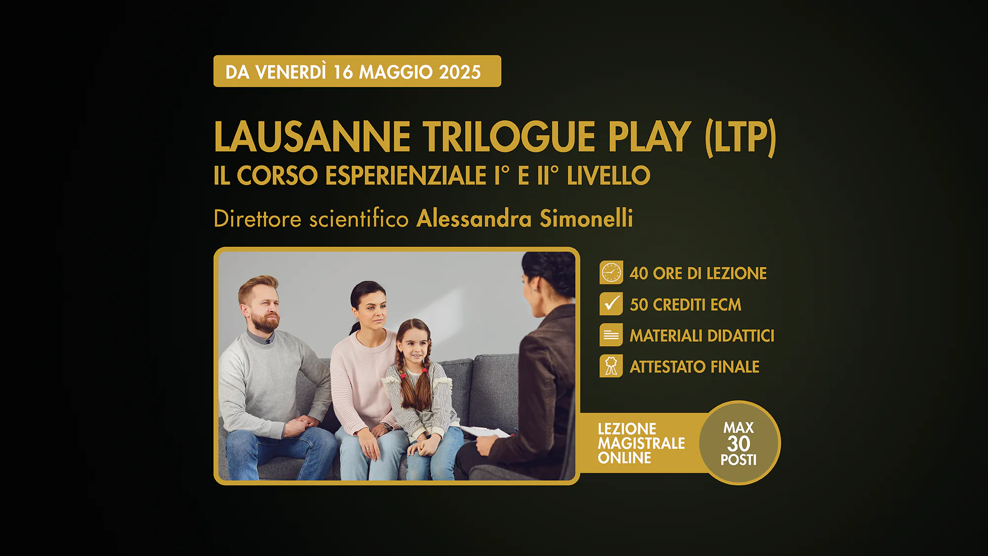 Lausanne trilogue play (LTP) Il corso esperienziale I° e II° livello