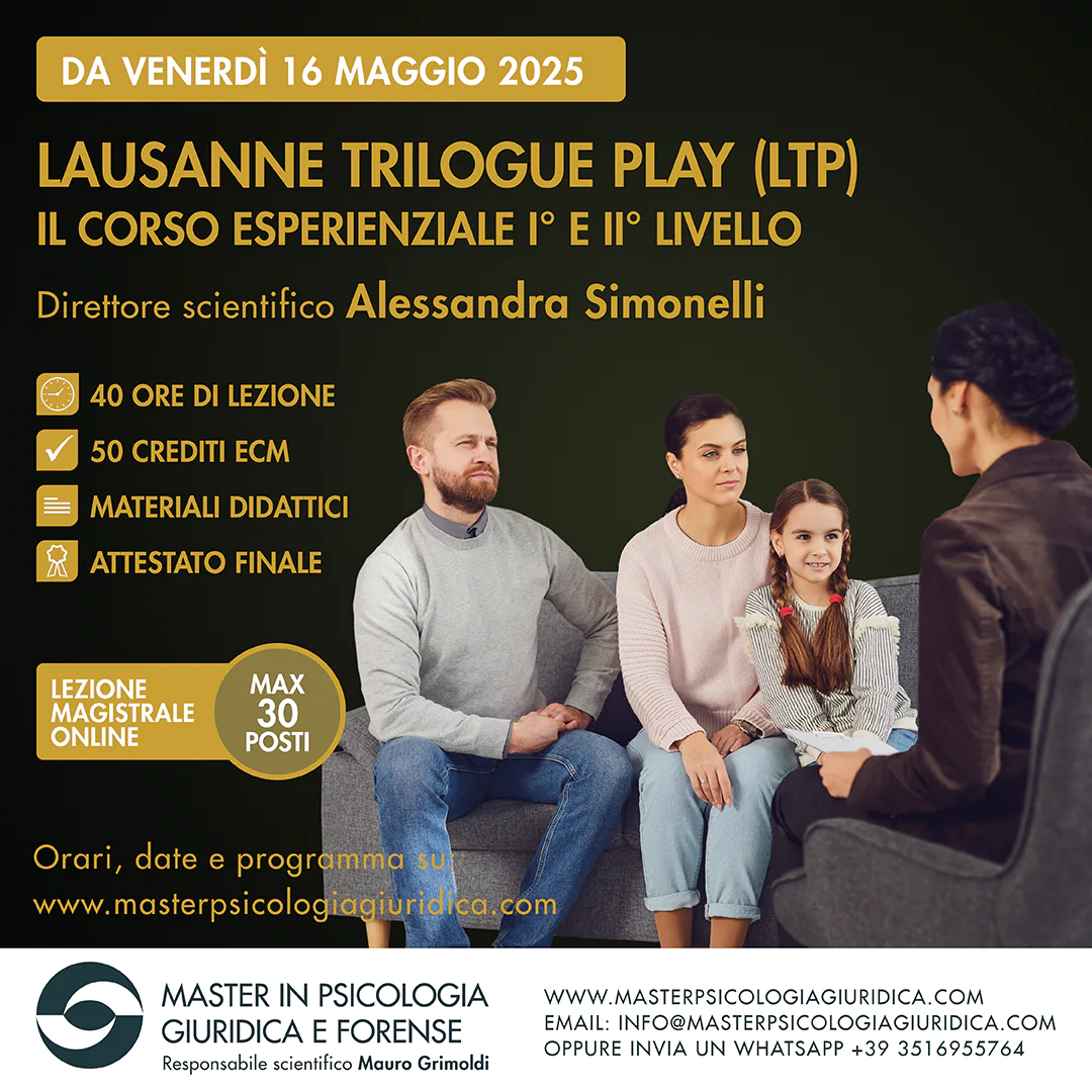 Lausanne trilogue play (LTP) Il corso esperienziale I° e II° livello