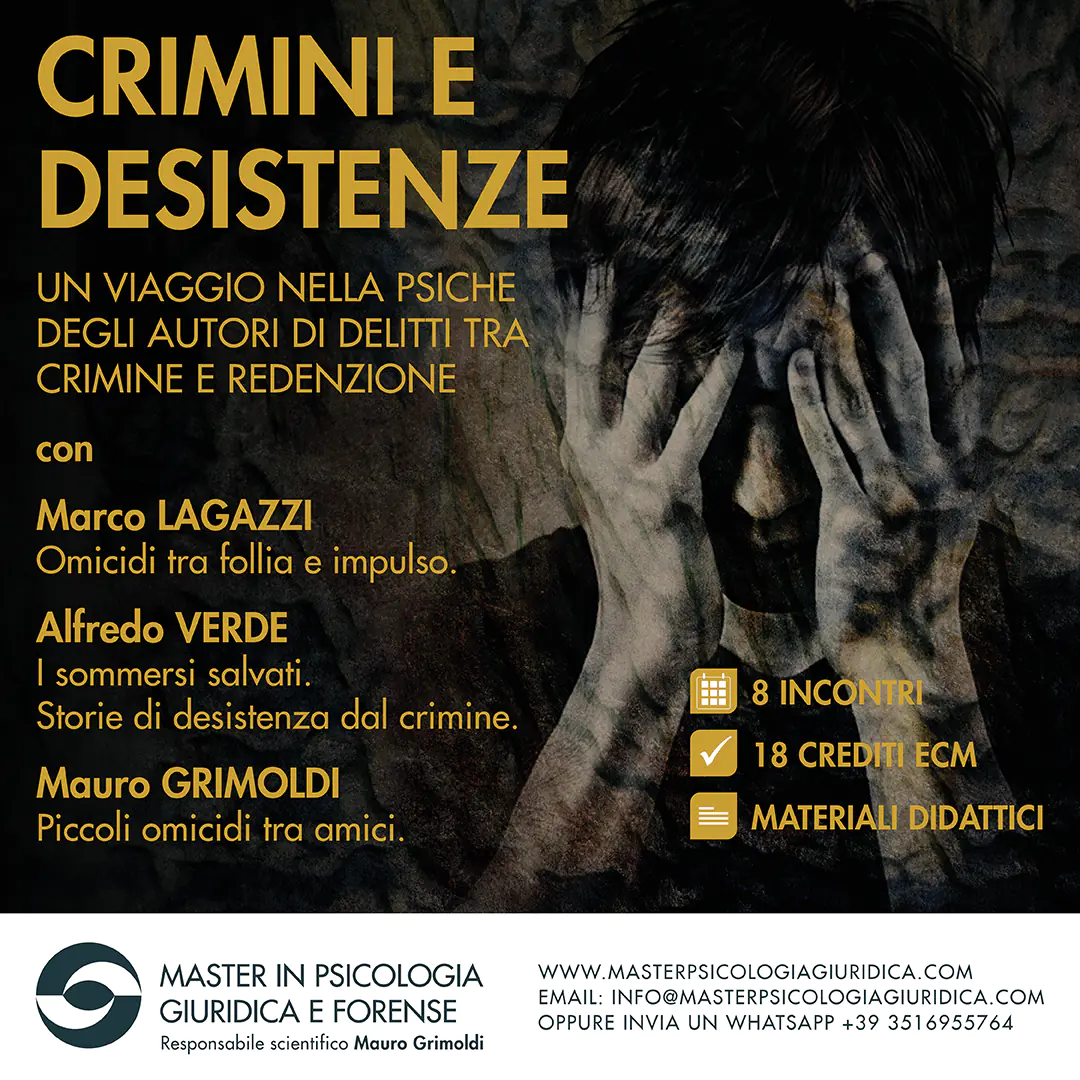 Crimini e Desistenze